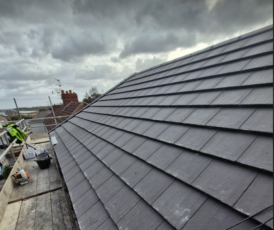 New roof installation in Sheffield by Maizey and Co Ltd