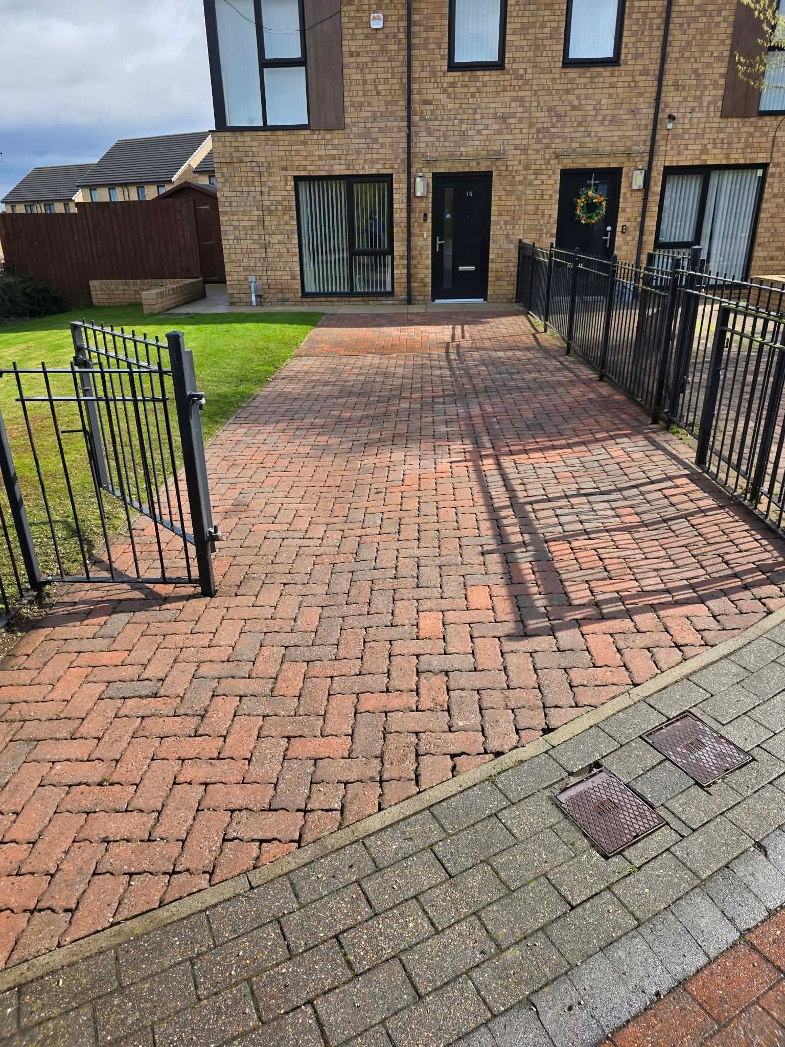 Driveway pressure washing in Rotherham